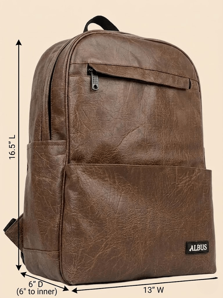 S1 Premium Leather Backpack